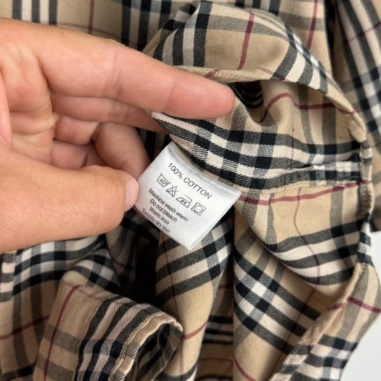 Vintage Burberry Nova Check Shirt SS (XL)