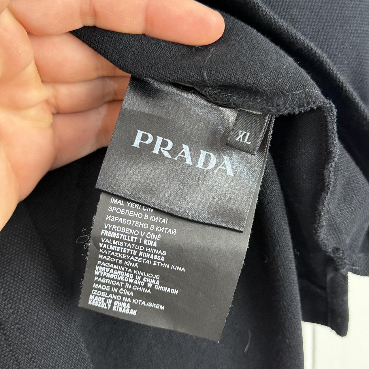 Prada Sport Logo Polo Shirt (XL)