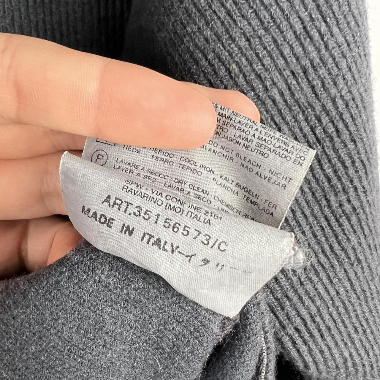 00’s Stone Island Ribbed Mock Neck Knit Jumper (M/L)