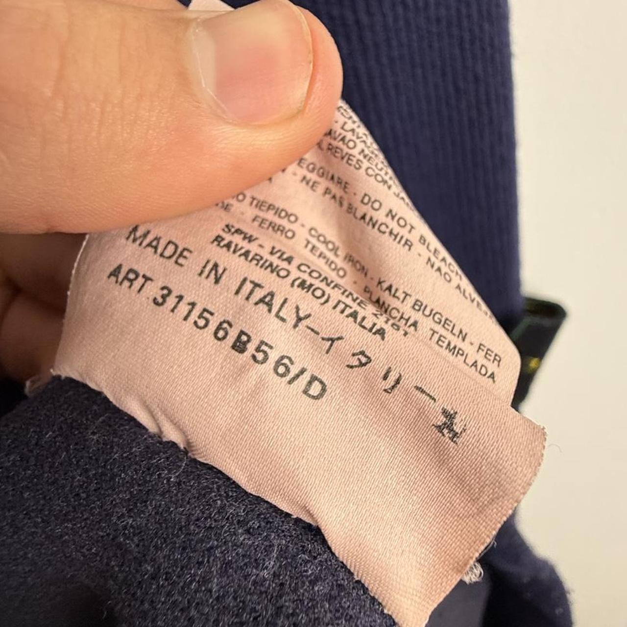 90’s Stone Island Mock Neck Knit Jumper (L)