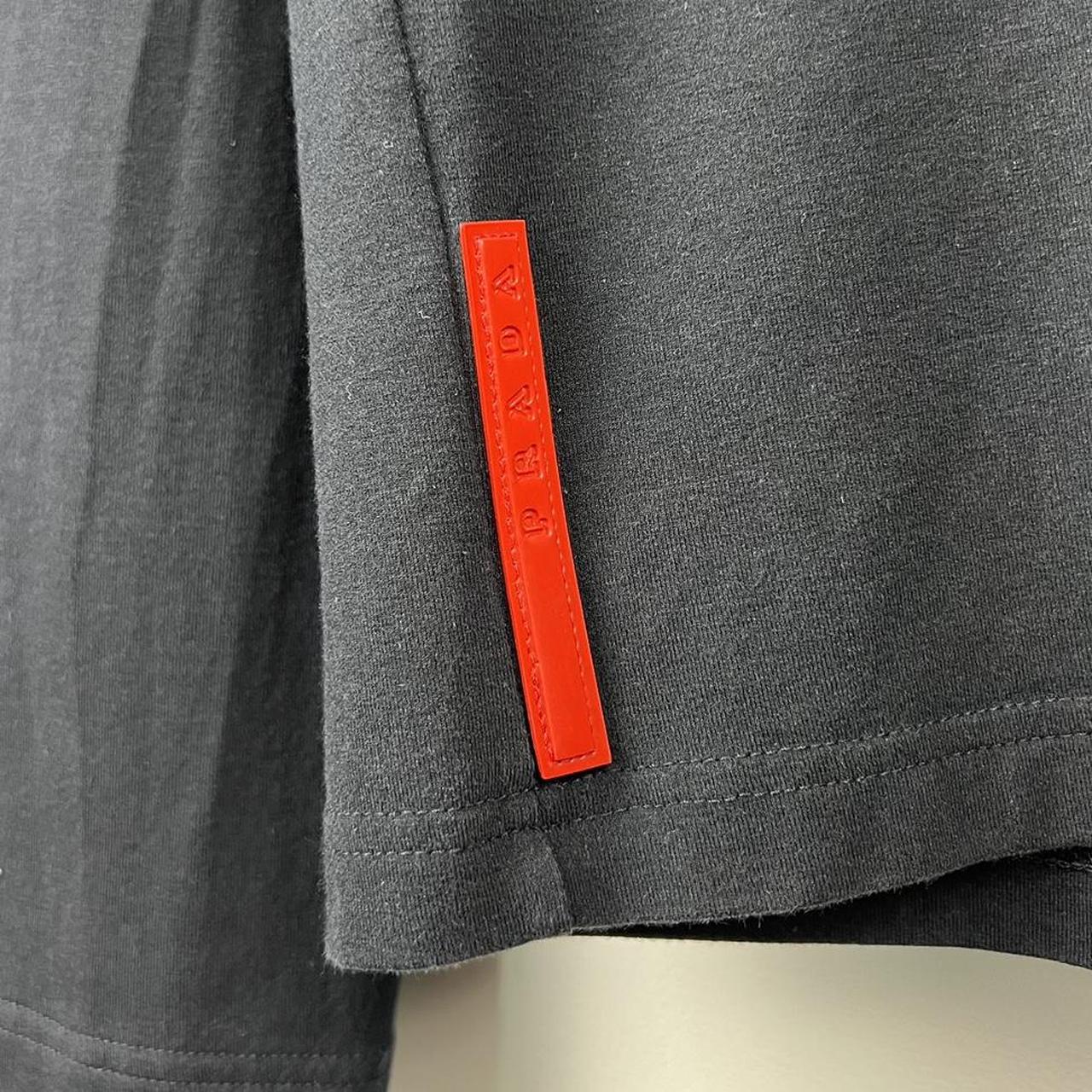 00’s Prada Sport Logo Polo Shirt LS (L)