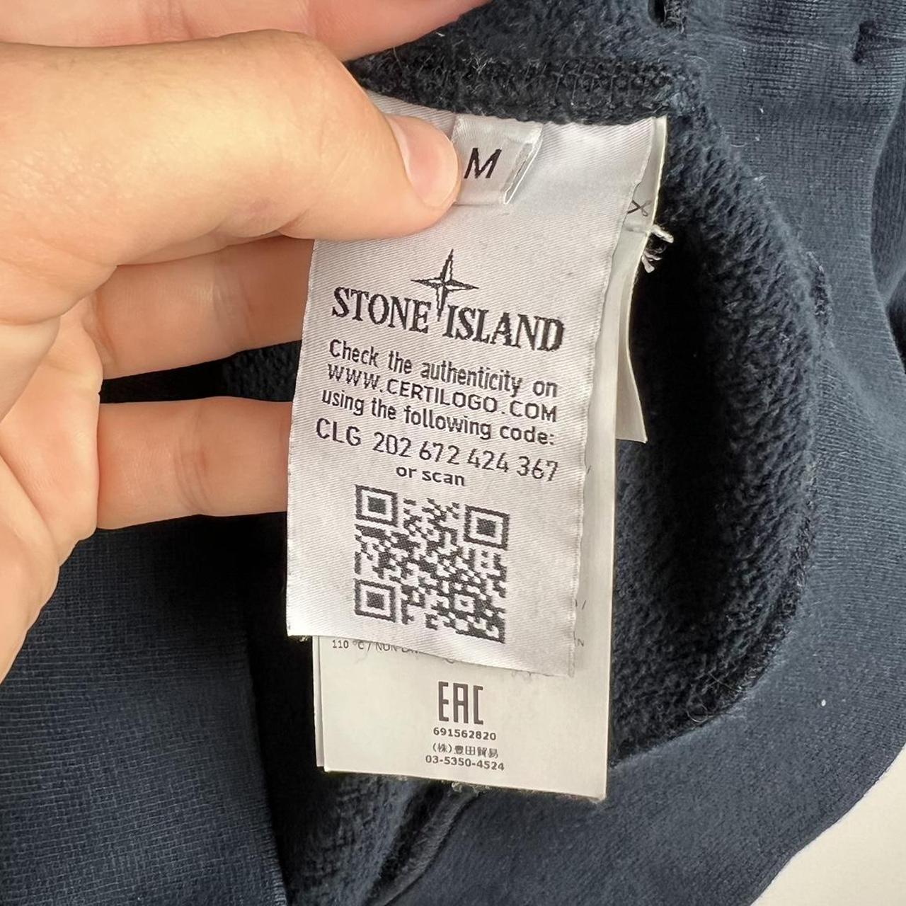 Stone Island Pullover Hoodie (M)