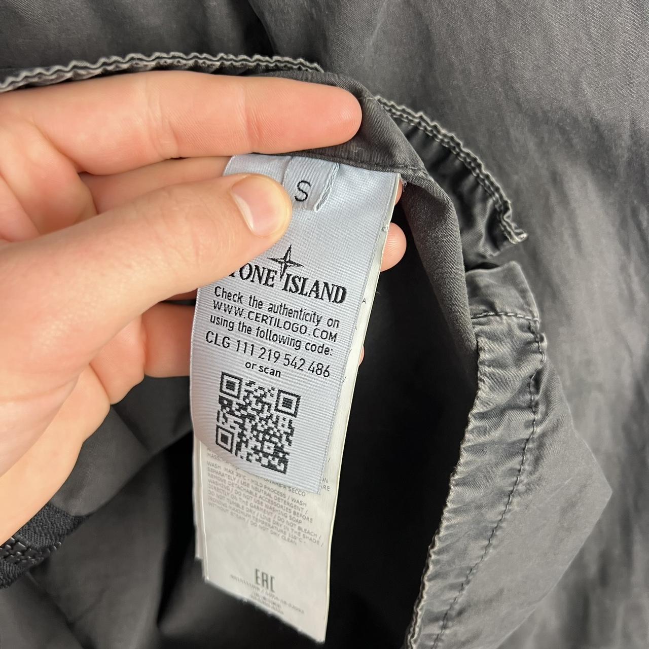 Stone Island Canvas Hooded Jacket (S)