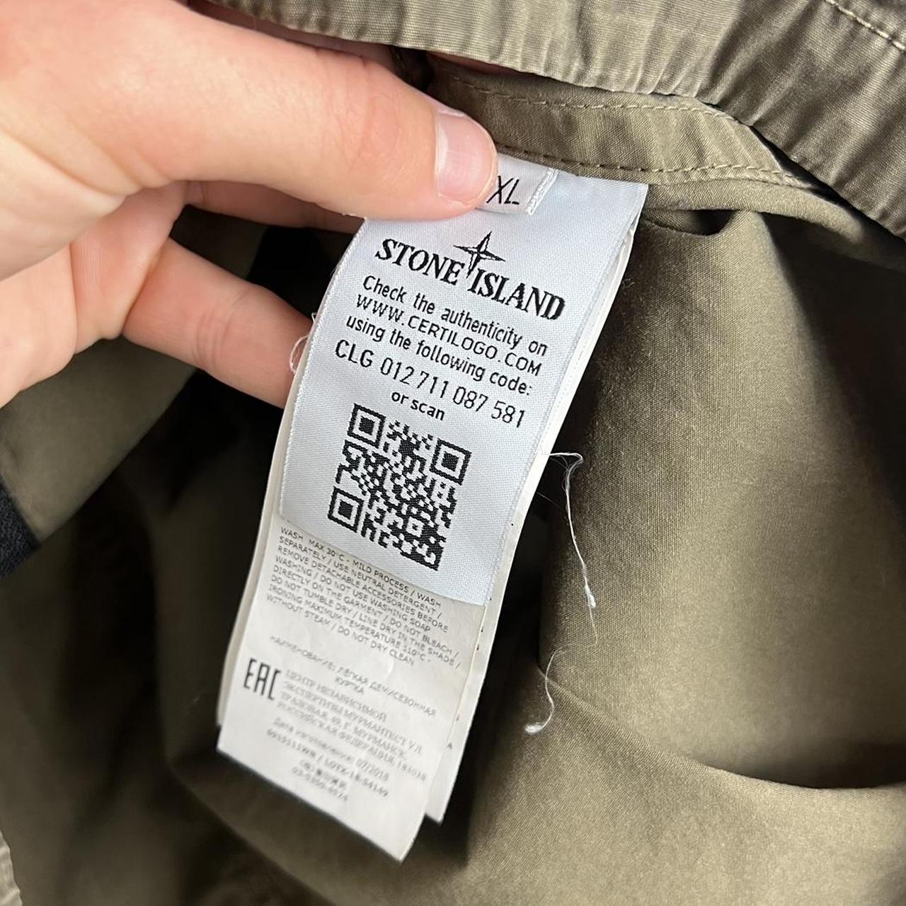 Stone Island Zip Lightweight Jacket (XL)