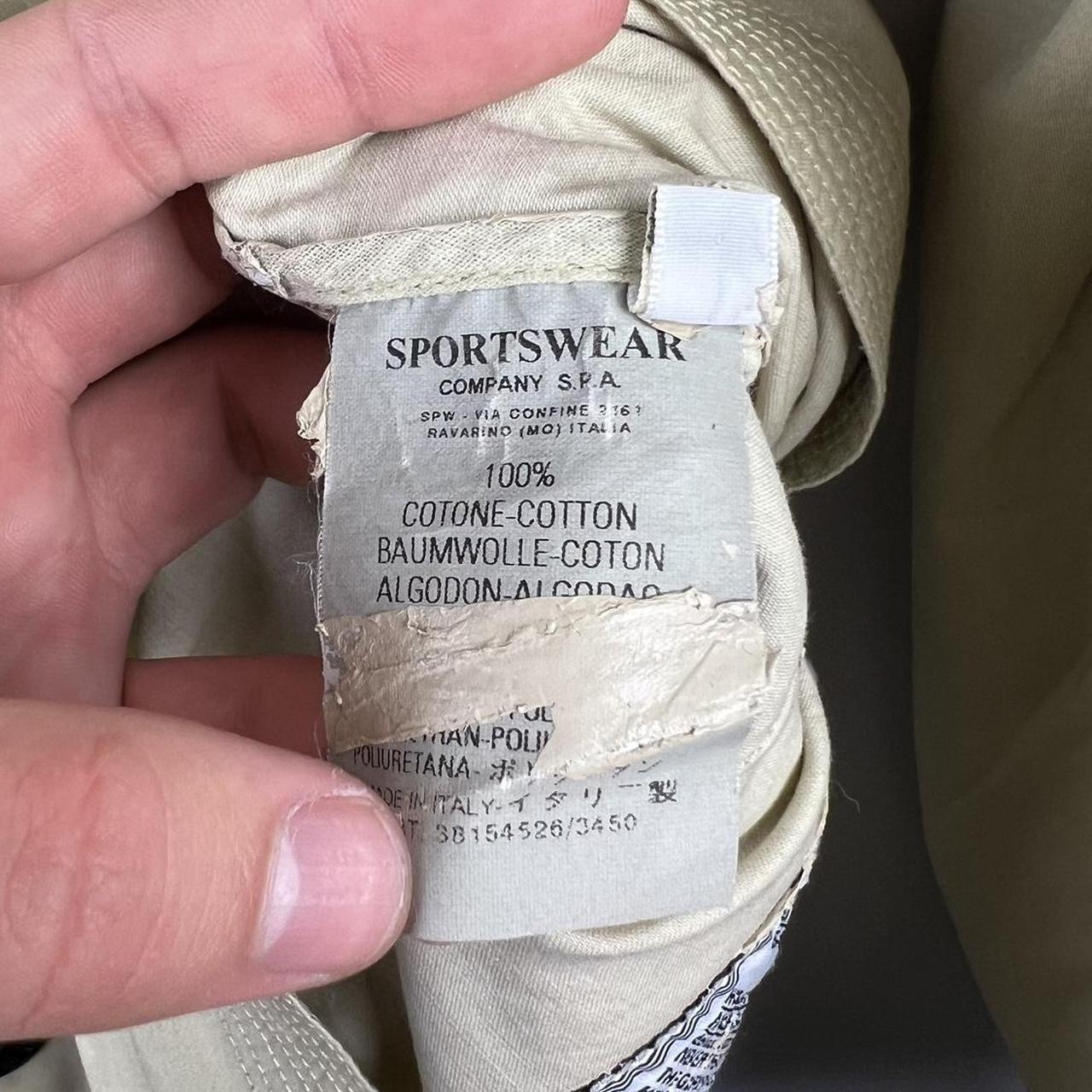 Stone Island 2003 Raso Gommato Parka Jacket (XL)