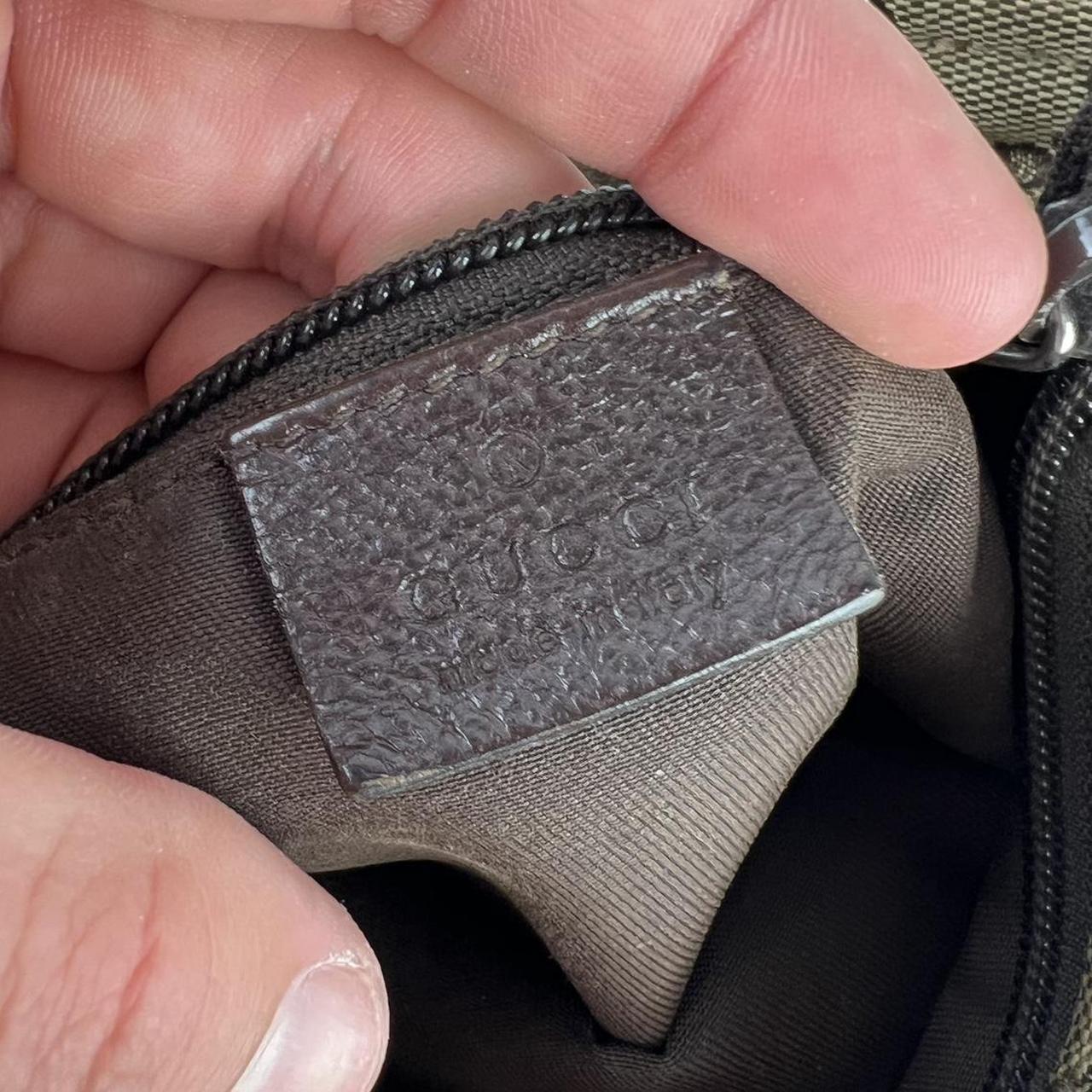 00’s Gucci Monogram Web Strap Messenger Bag