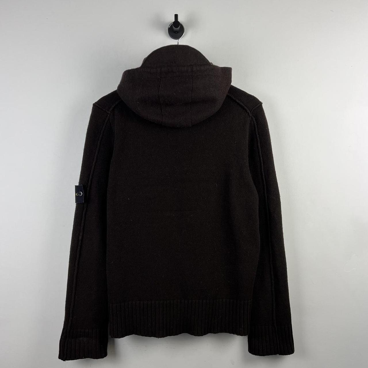 00's Stone Island Hooded Knit Hoodie