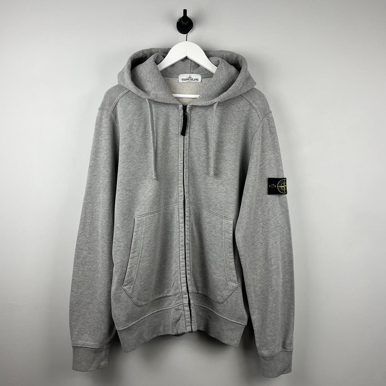 Stone Island Zip Up Hoodie (XL)