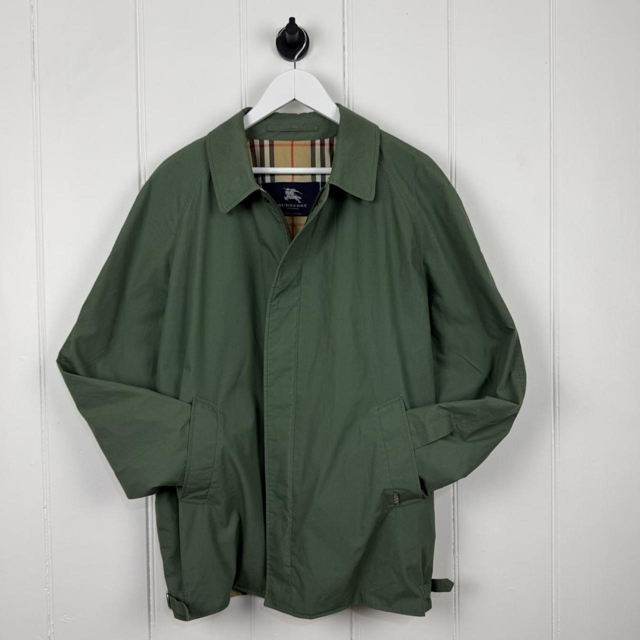 Vintage Burberry Pea Coat (XL)