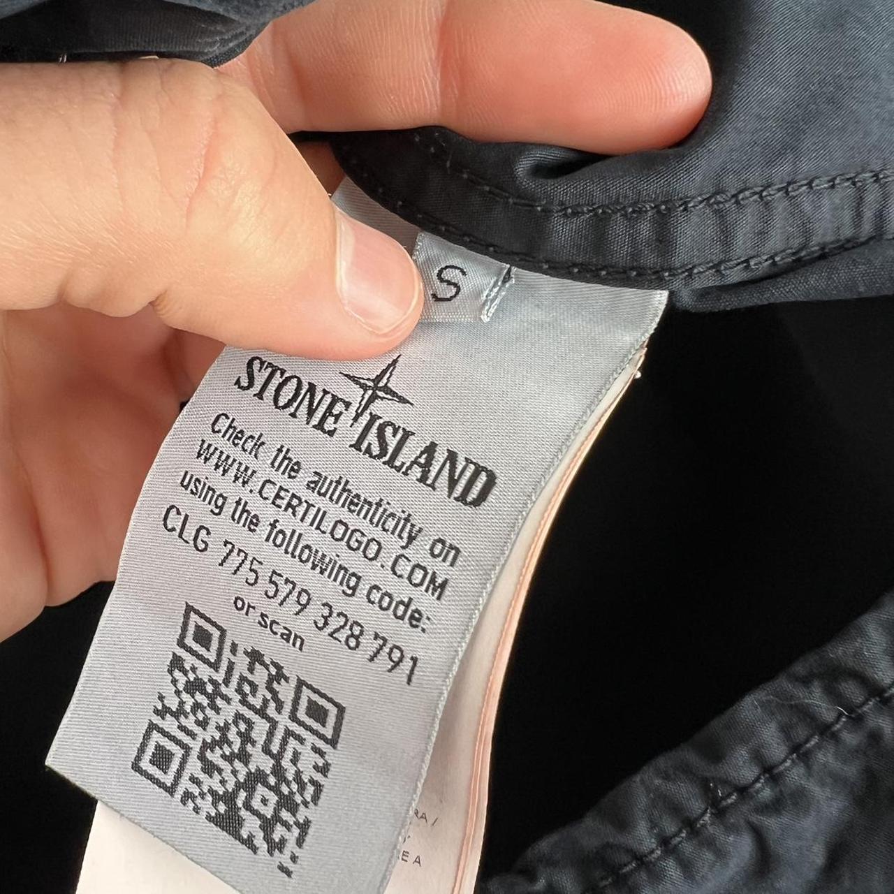 Stone Island Zip Over Shirt (S)