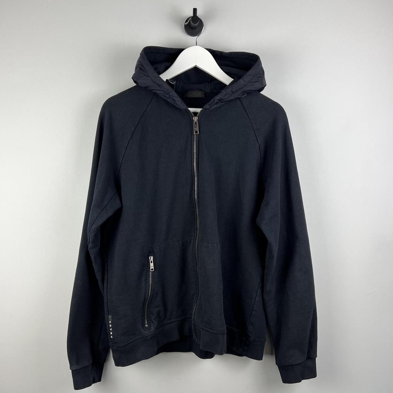 Prada Sport Logo Zip Hoodie (L)