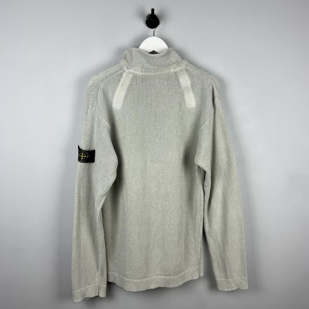 Stone Island Chenile Quarter Zip (XL)