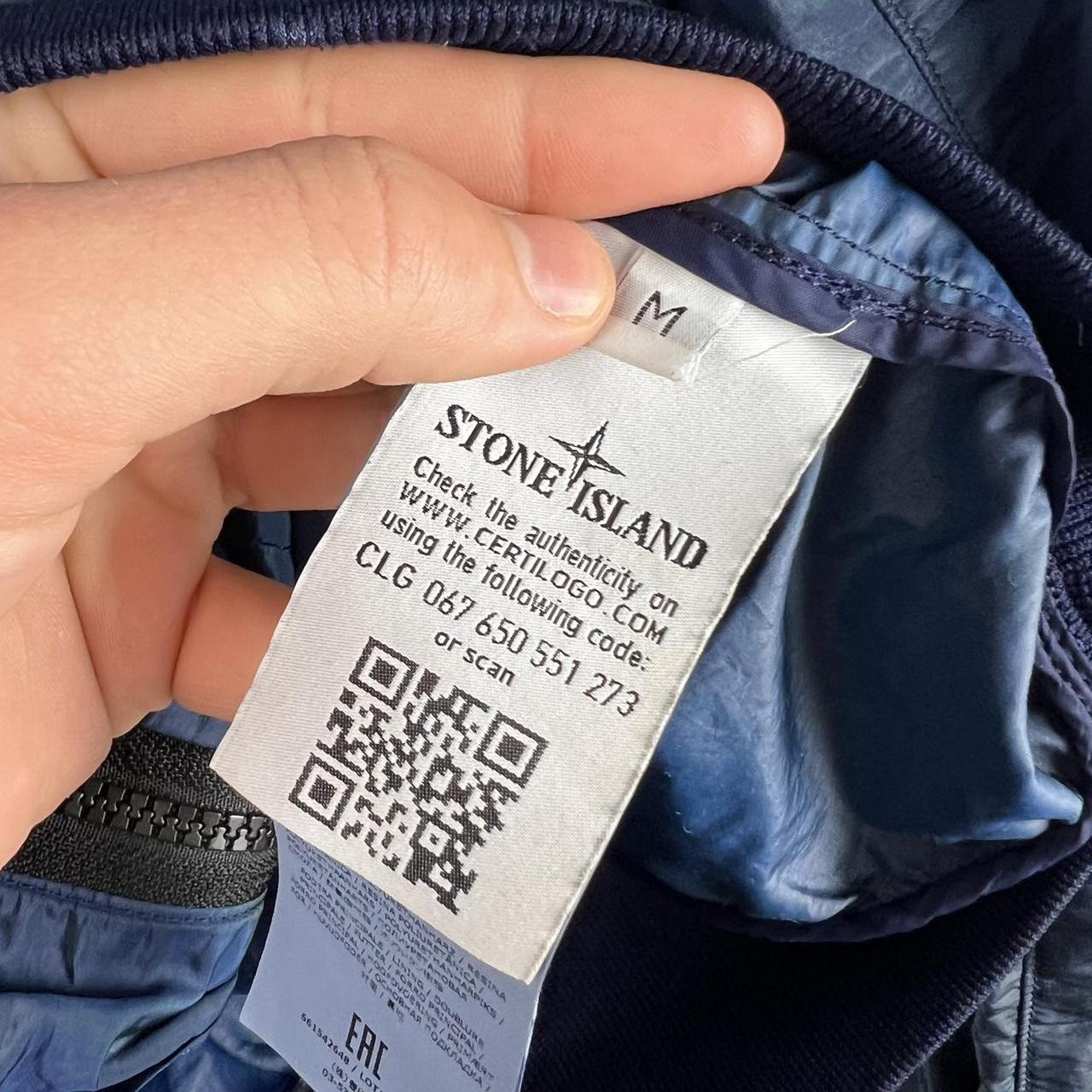 Stone Island Nylon Metal Weft Bomber Jacket (M)