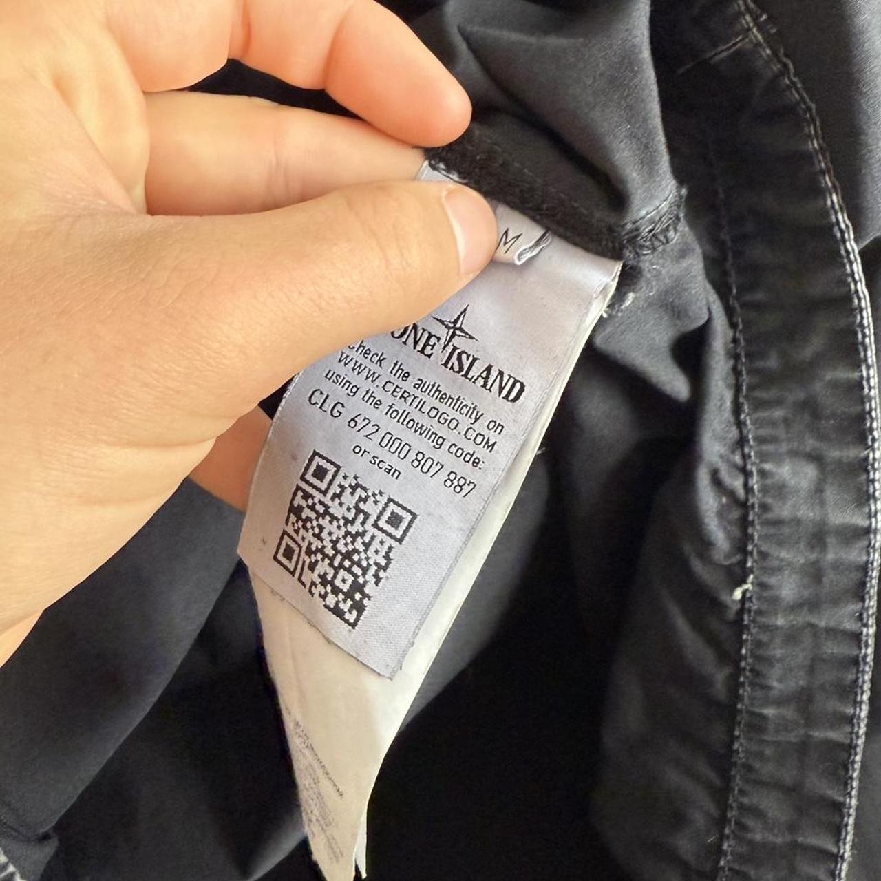 Stone Island Zip Up Overshirt (M)