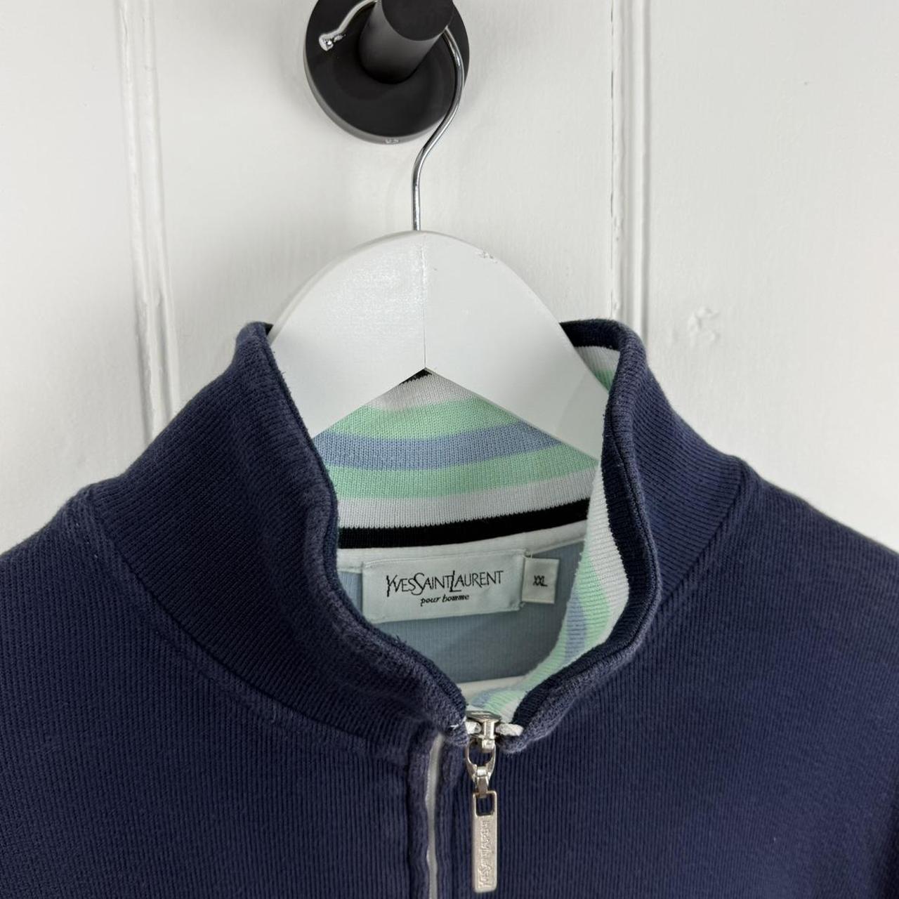 YSL Logo Zip Jumper (XL)