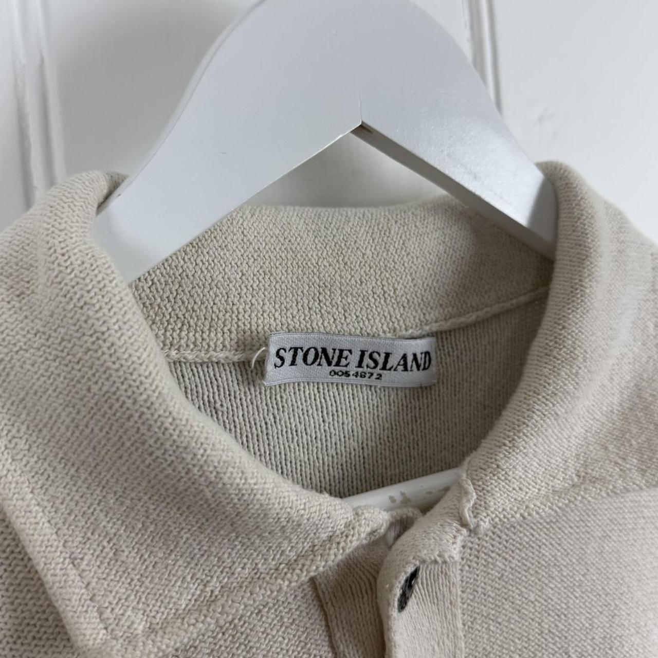 Stone Island Collared Jumper (L)
