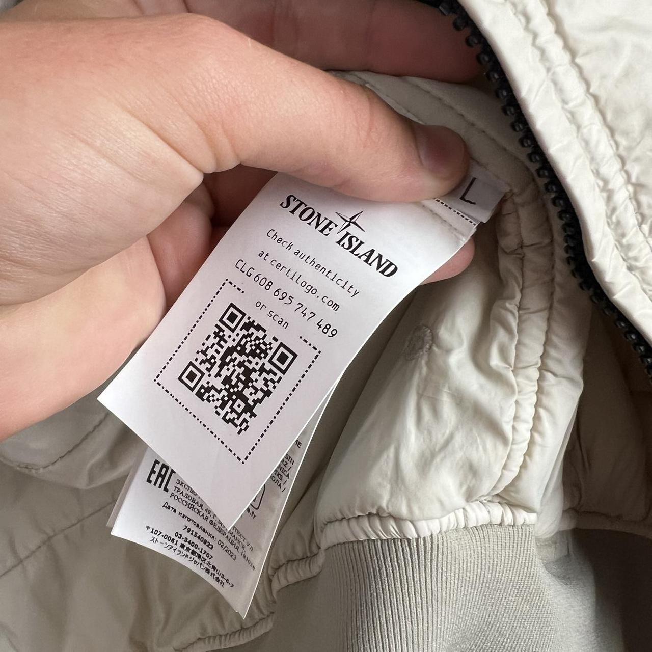(L)Stone Island Crinkle Reps Primaloft Jacket (L)