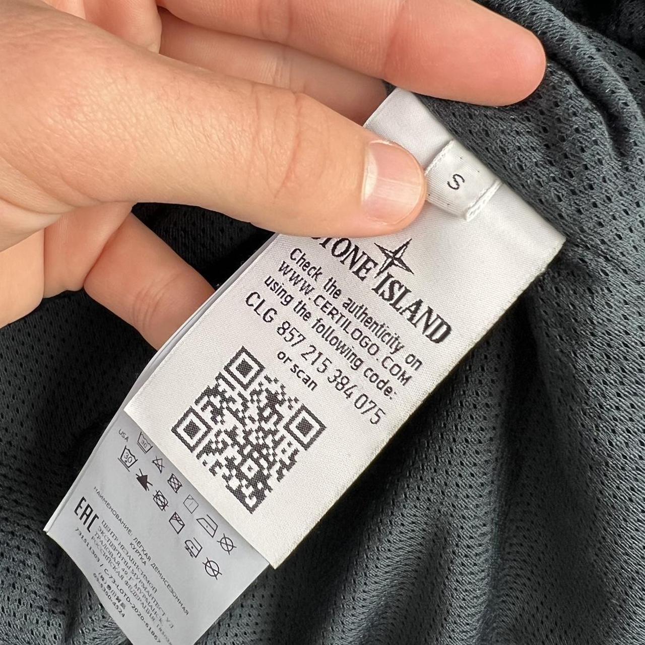 Stone Island Nylon Zip Over Shirt (S)