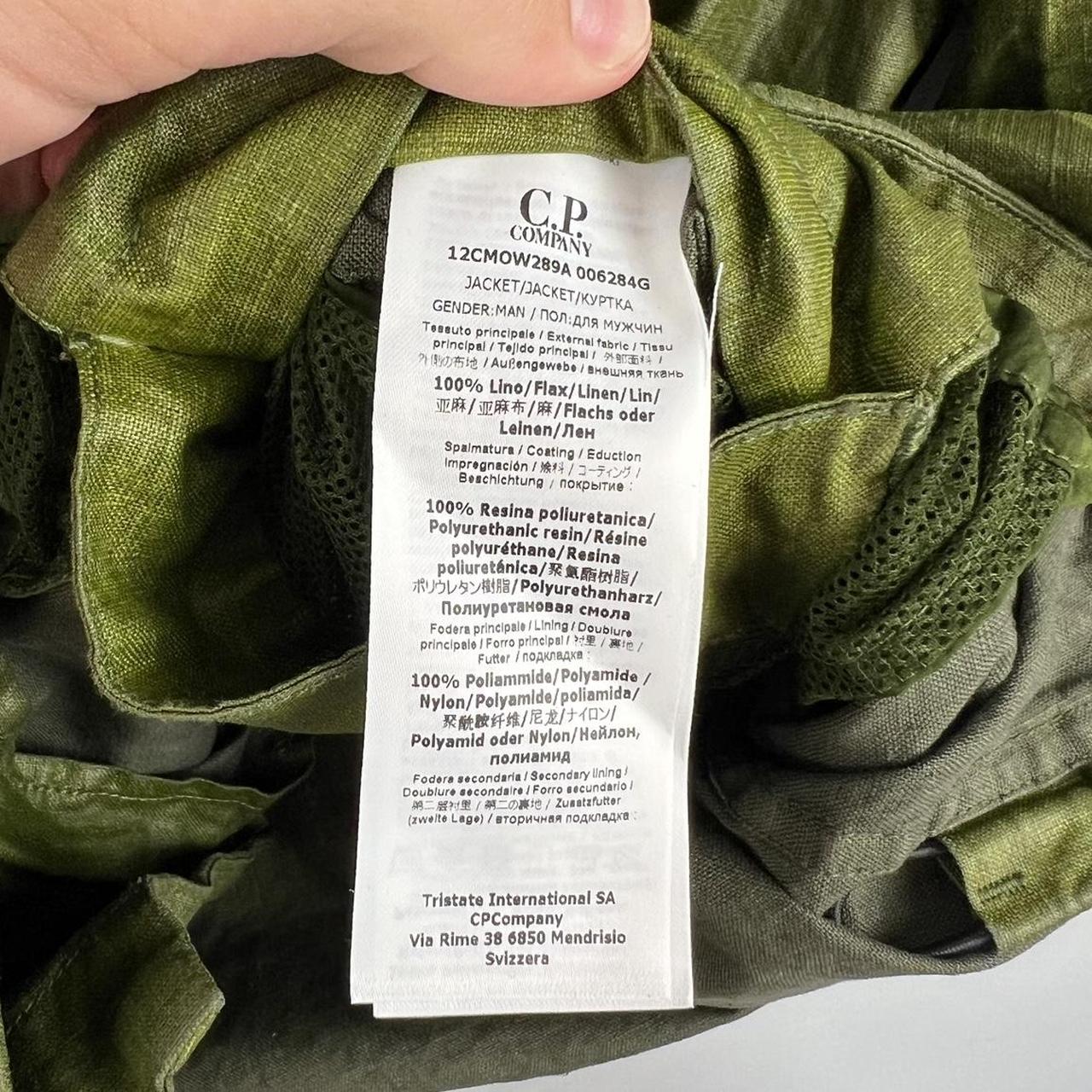 CP Company Lino Wax Field Jacket (L)