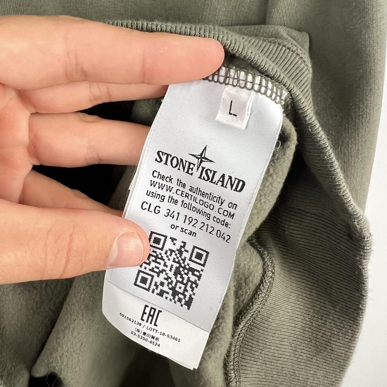 Stone Island Q Zip Jumper (L)