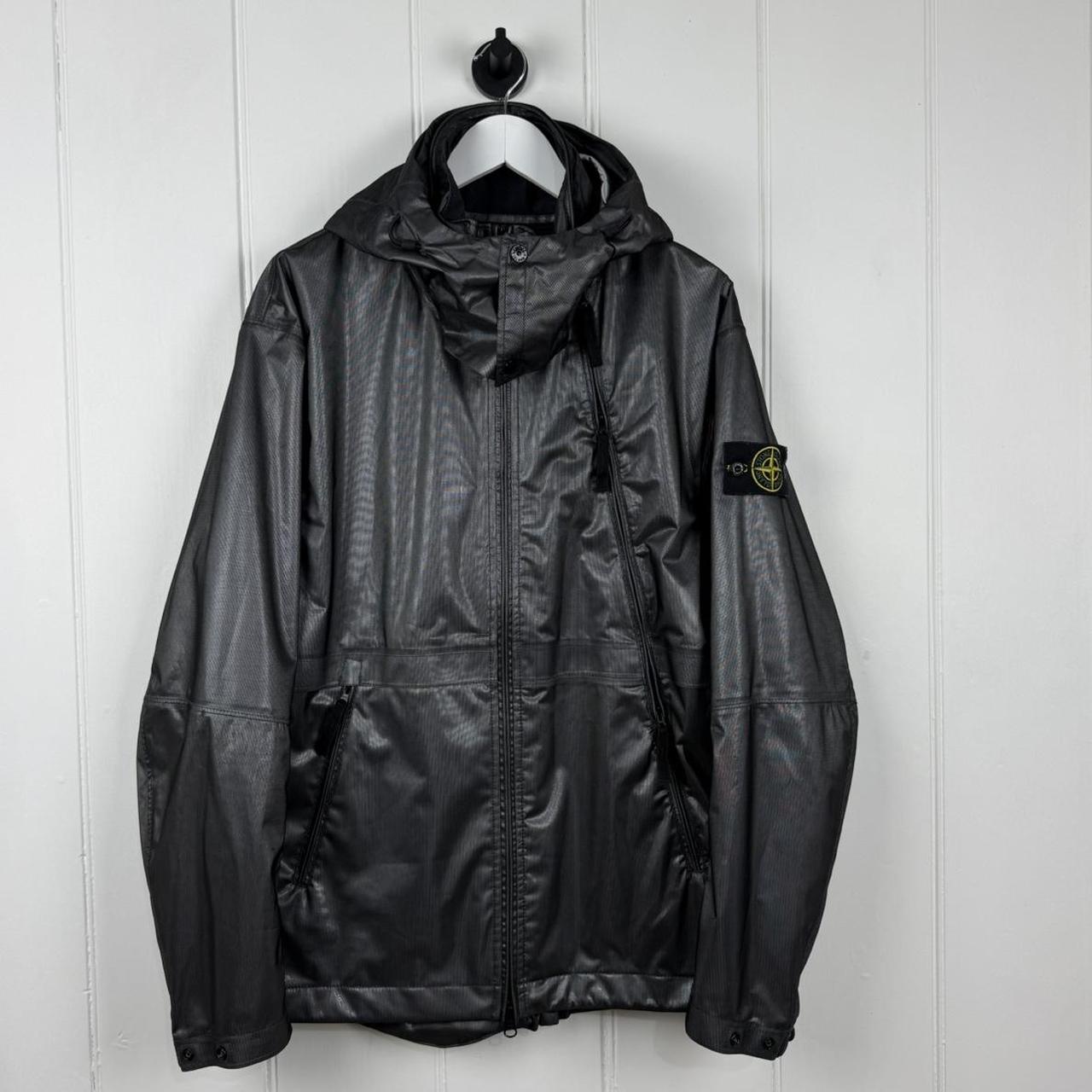 Stone Island Metallic Nylon Mesh Jacket (L)