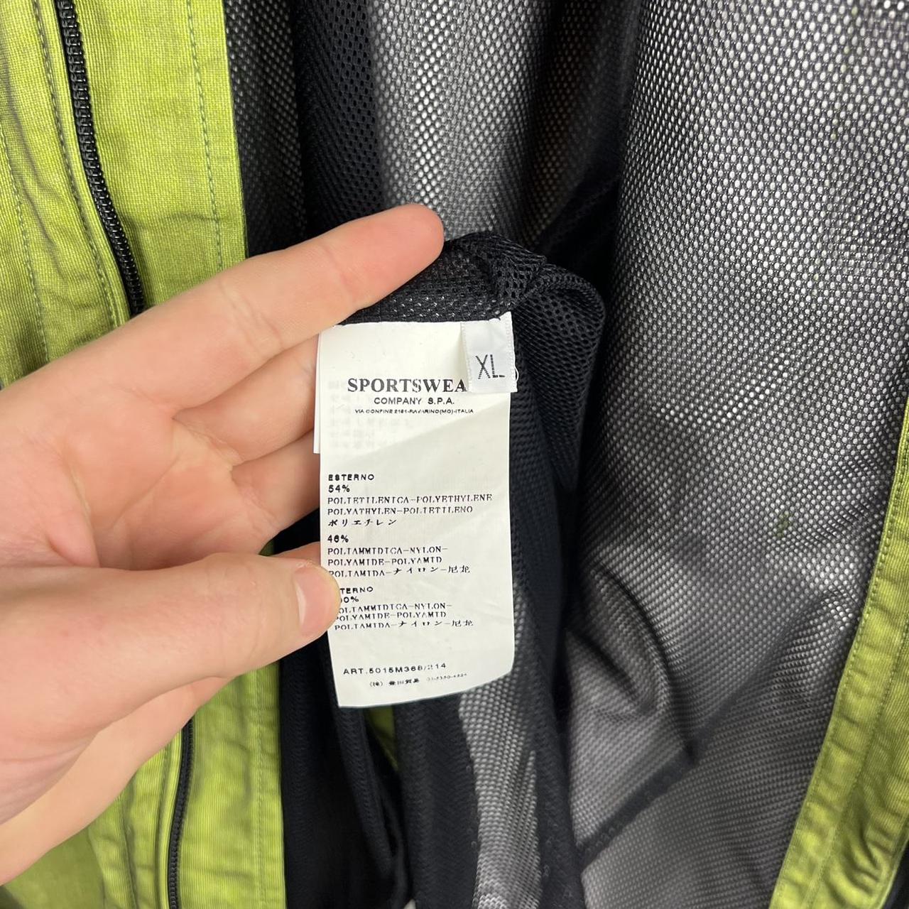 Stone Island 2009 Lime Green Tyvek Jacket (XL)