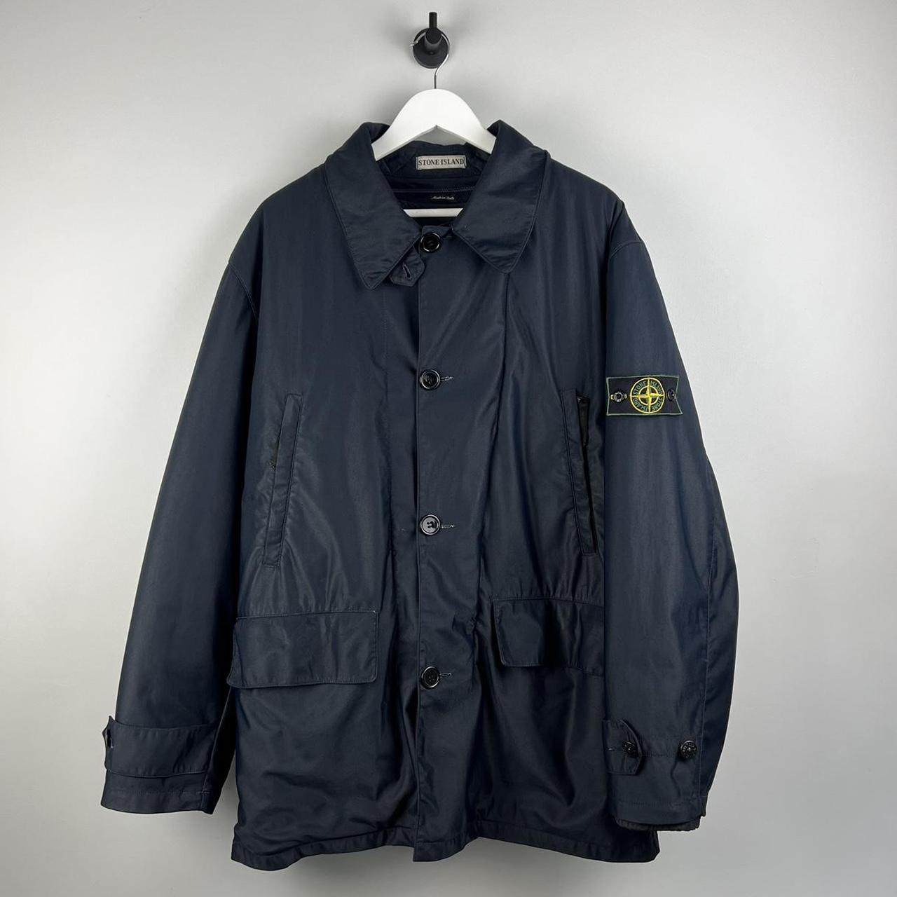 90’s Stone Island Green Edge Nylam Dutch Rope Jacket (L)