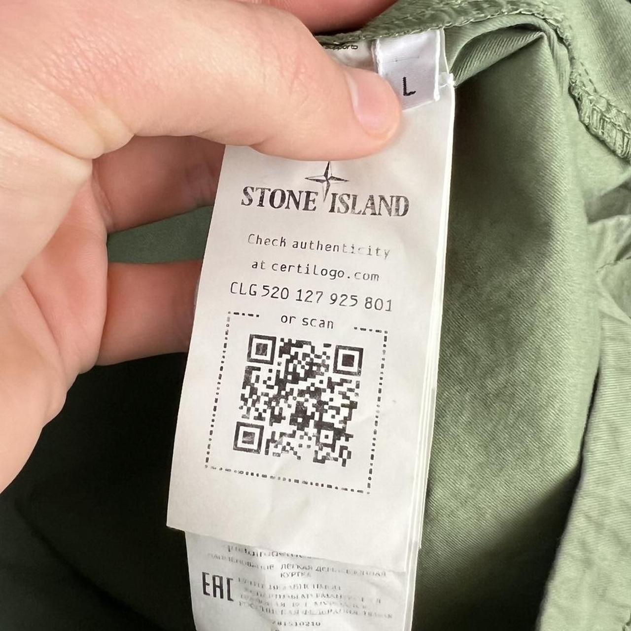 Stone Island Zip Over Shirt (L)