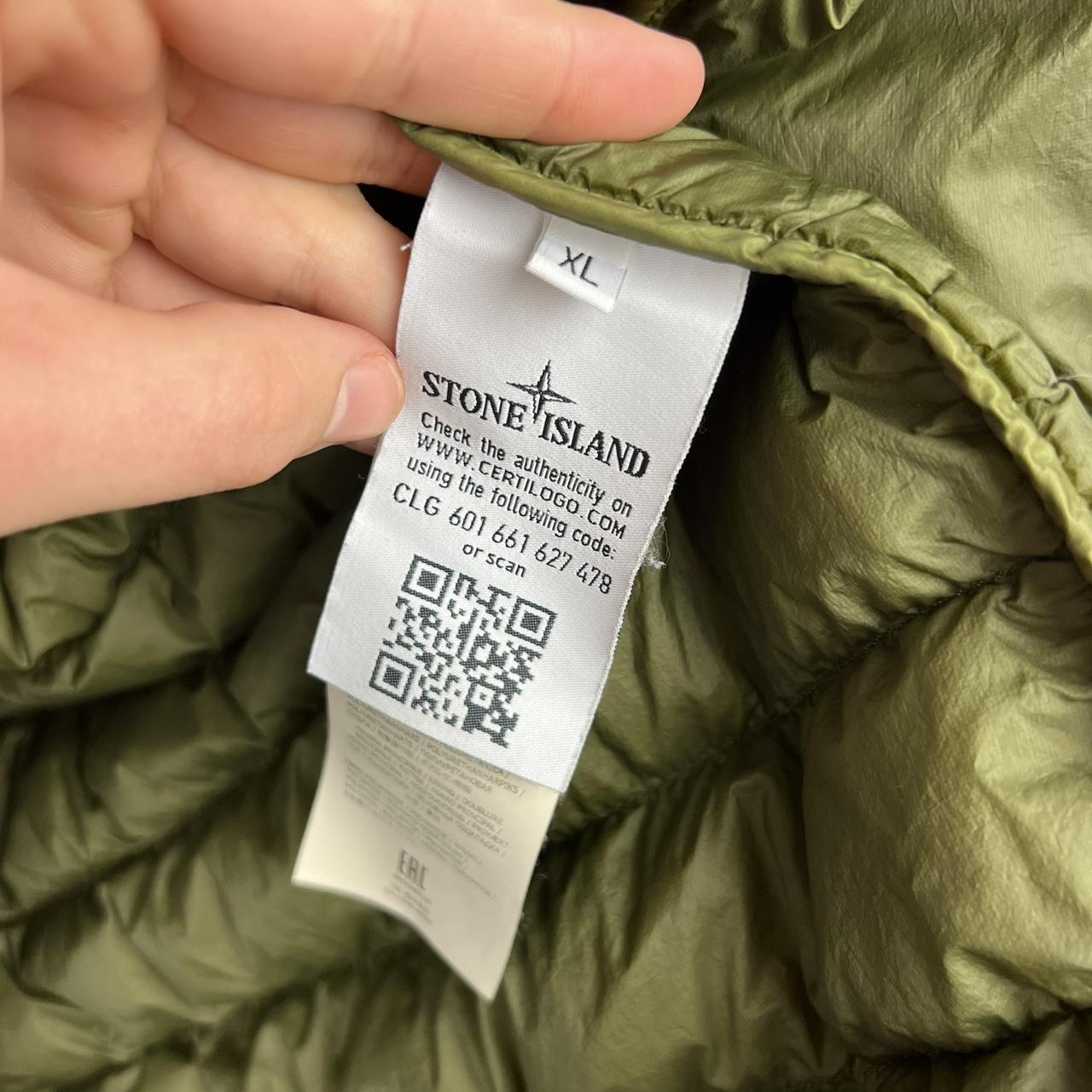 Stone Island Micro Yarn Puffer Jacket (L)