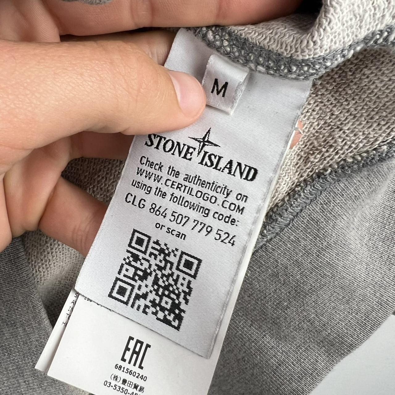 Stone Island Zip Hoodie (M)