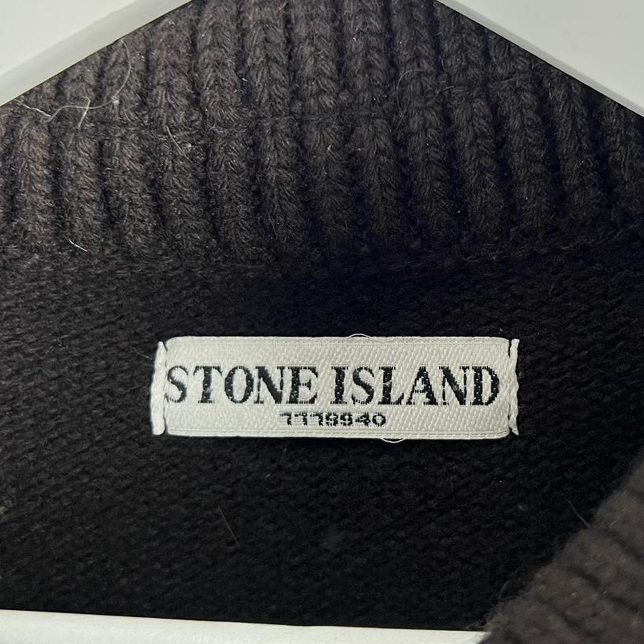 00's Stone Island Hooded Knit Hoodie