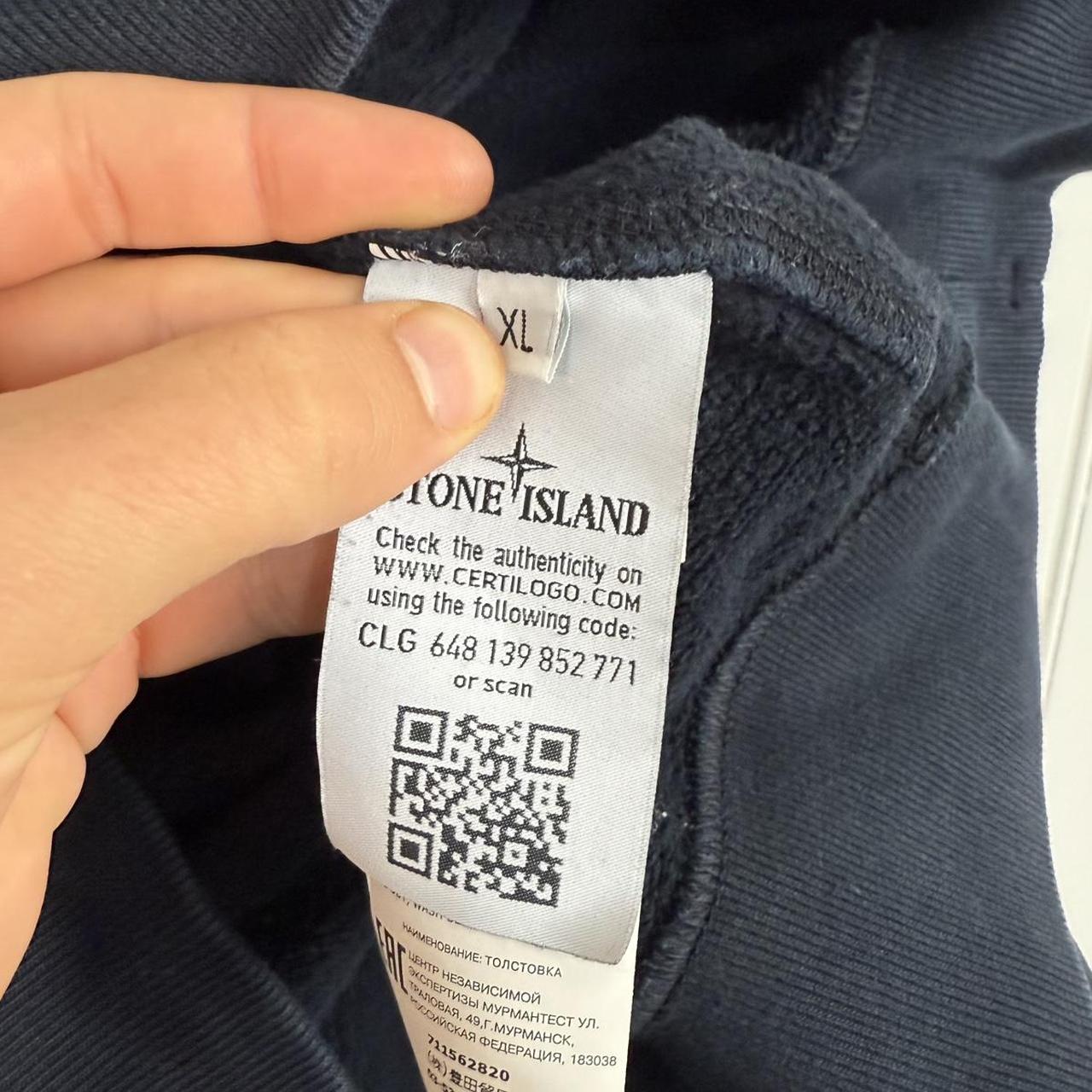 Stone Island Pullover Hoodie (XL)