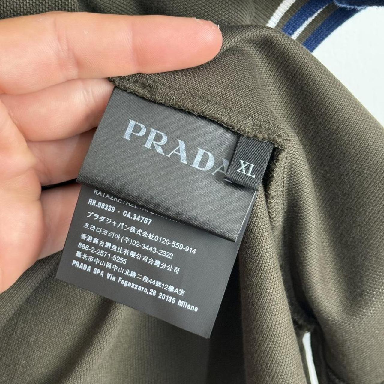 Prada Sport Logo Polo Shirt (XL)