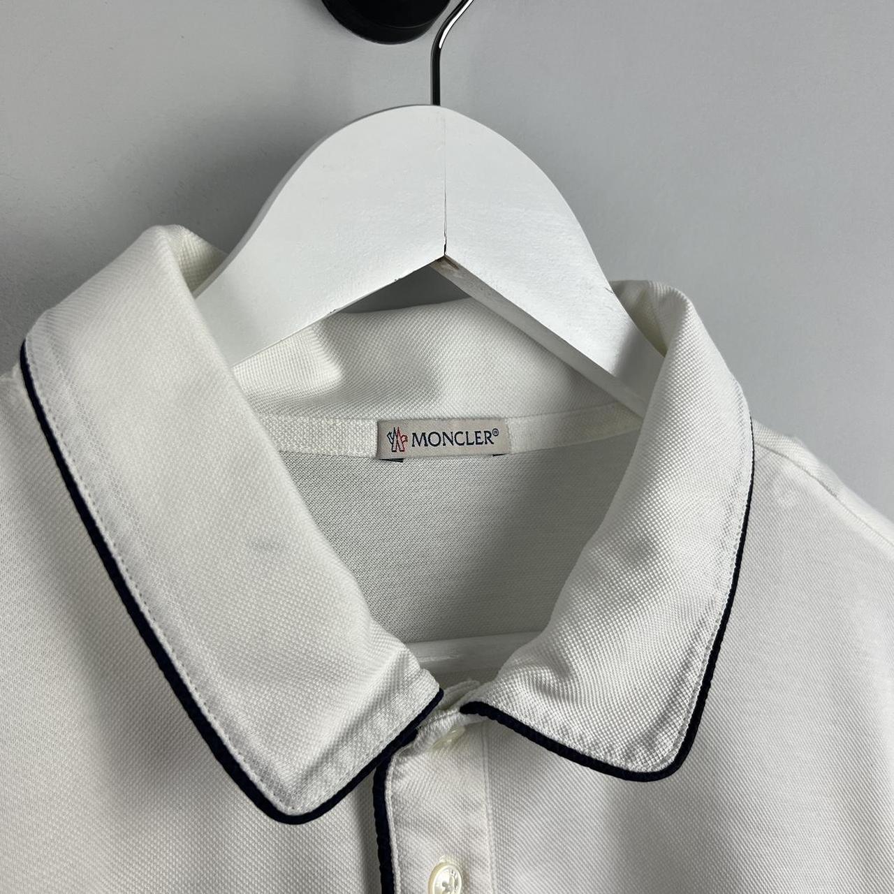 Moncler Maglia Logo Trimmed Collar (XL)