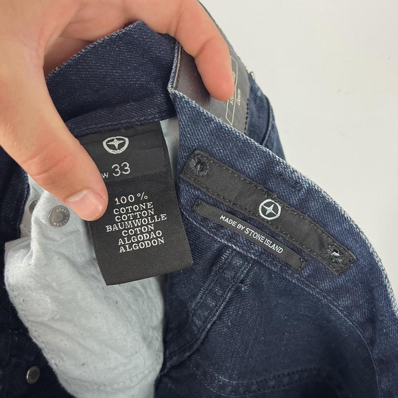Stone Island Logo Denim Jeans (W32")