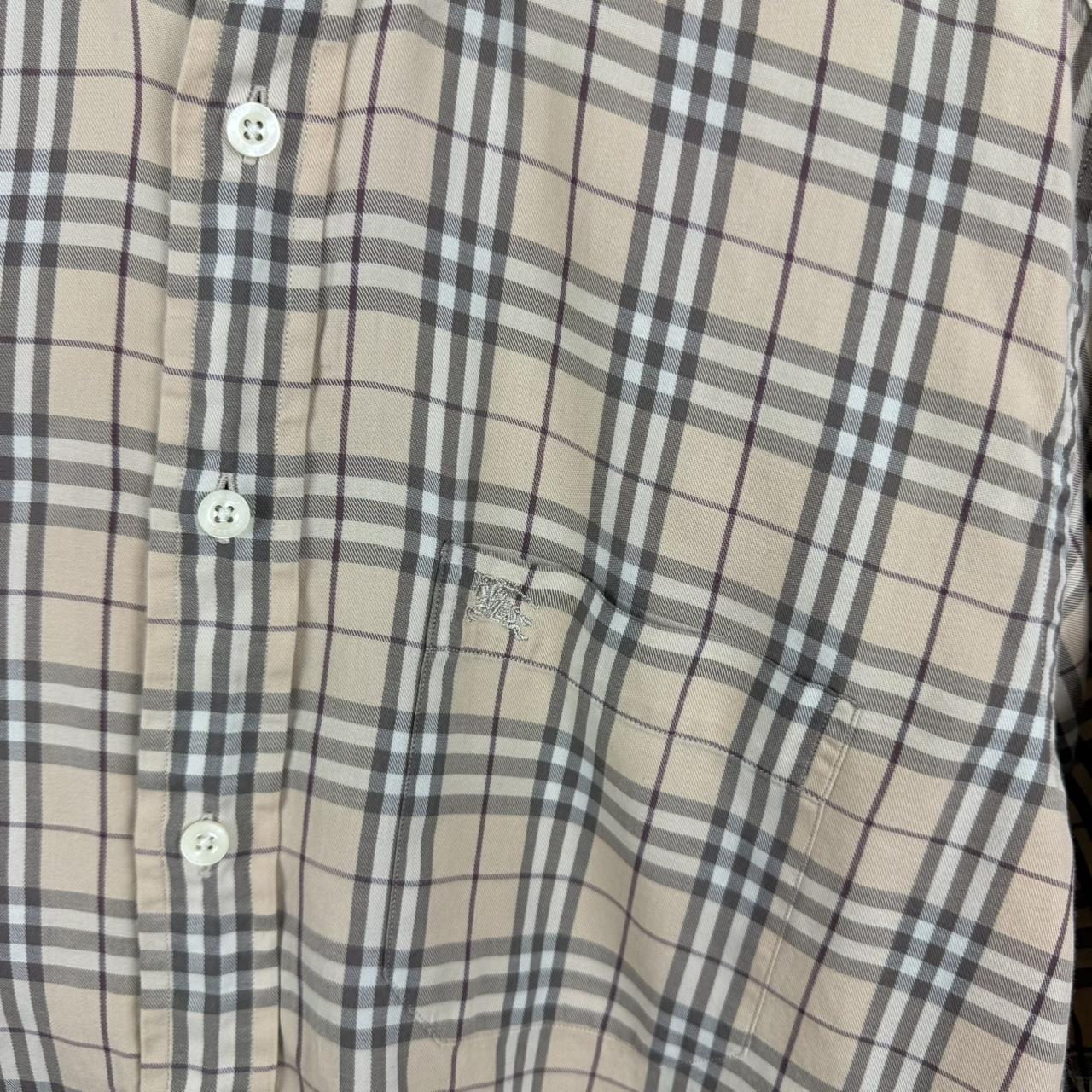 Vintage Burberry Nova Check Shirt SS (M)