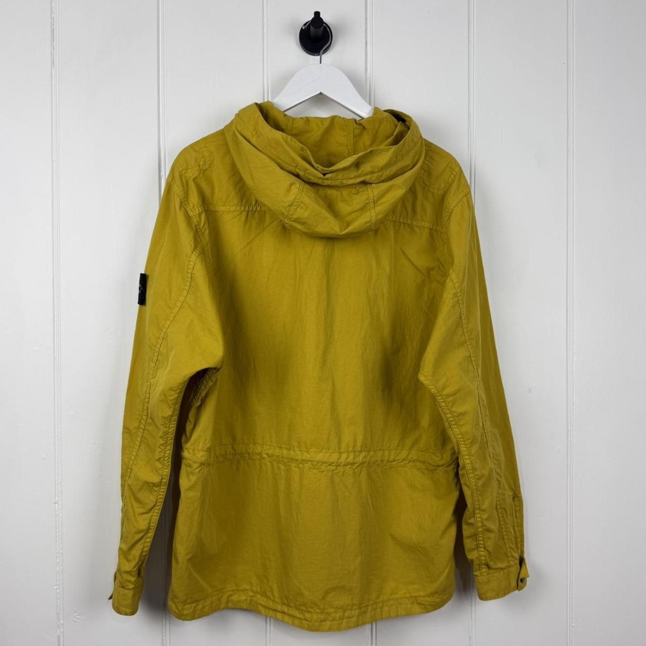 Stone Island Pullover Smock Jacket in Yellow (M)