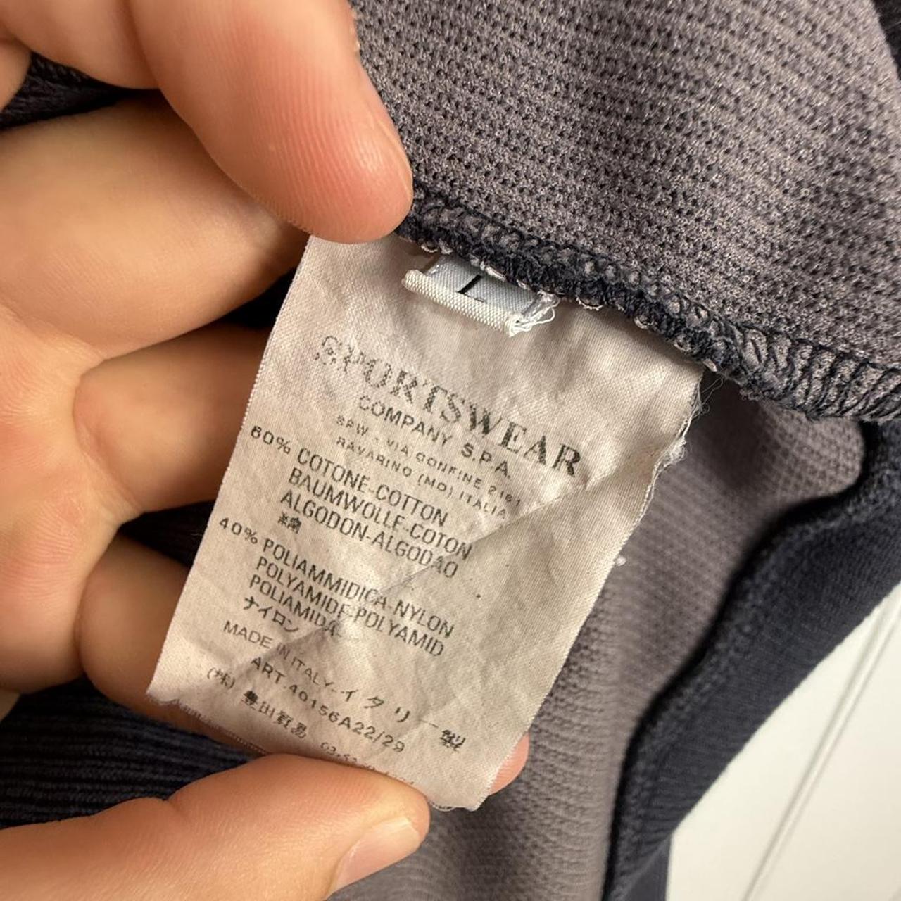 00s Stone Island Ribbed Hoodie (L)