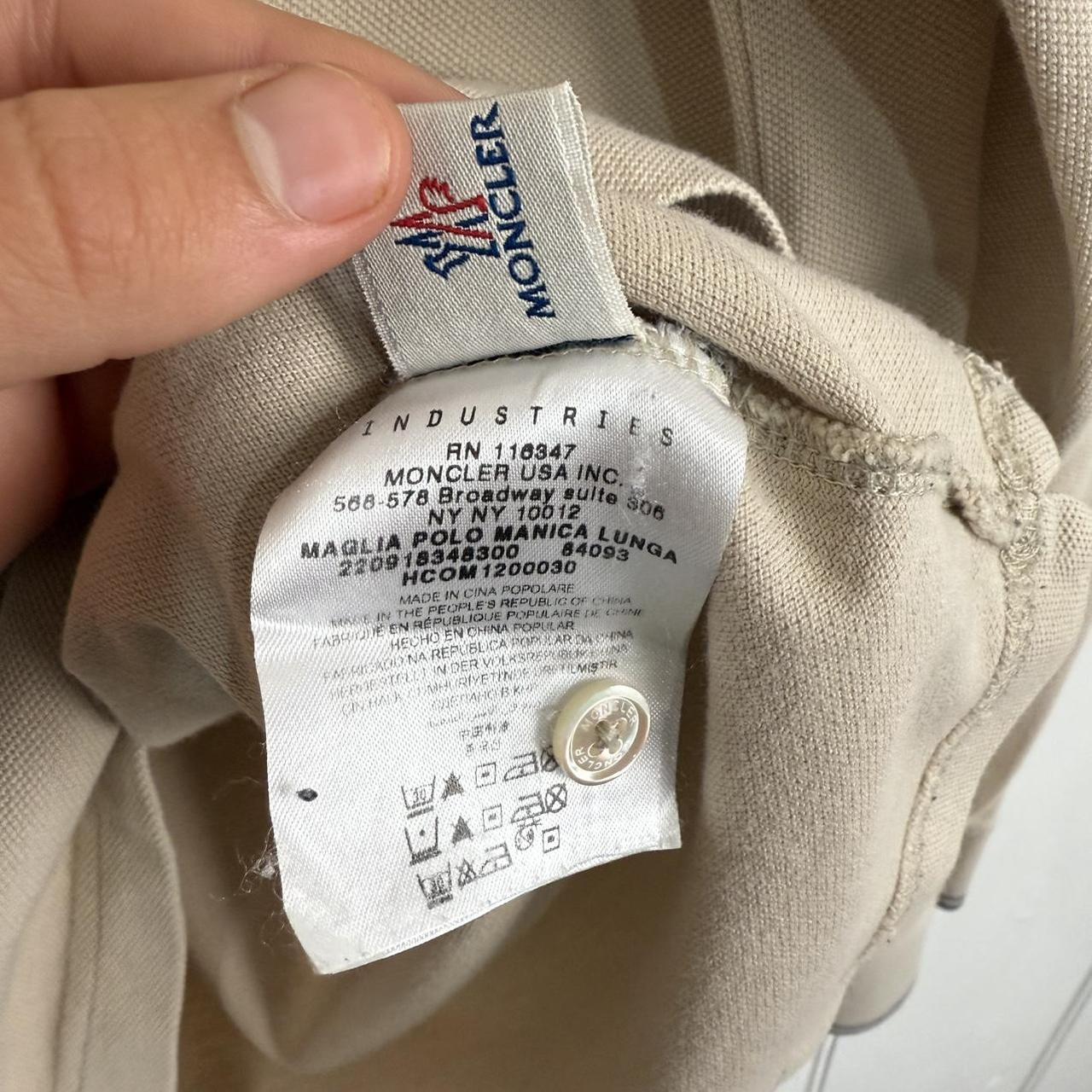 Moncler LS Polo Shirt (M)