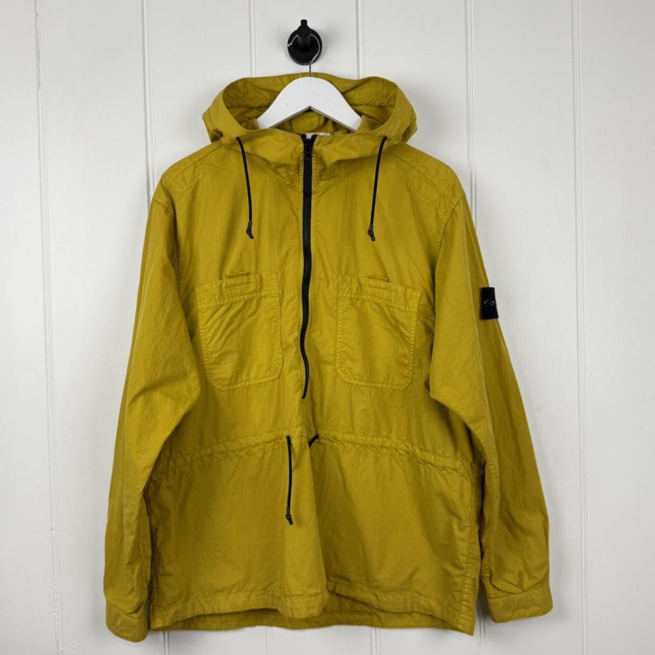 Stone Island Pullover Smock Jacket in Yellow (M)