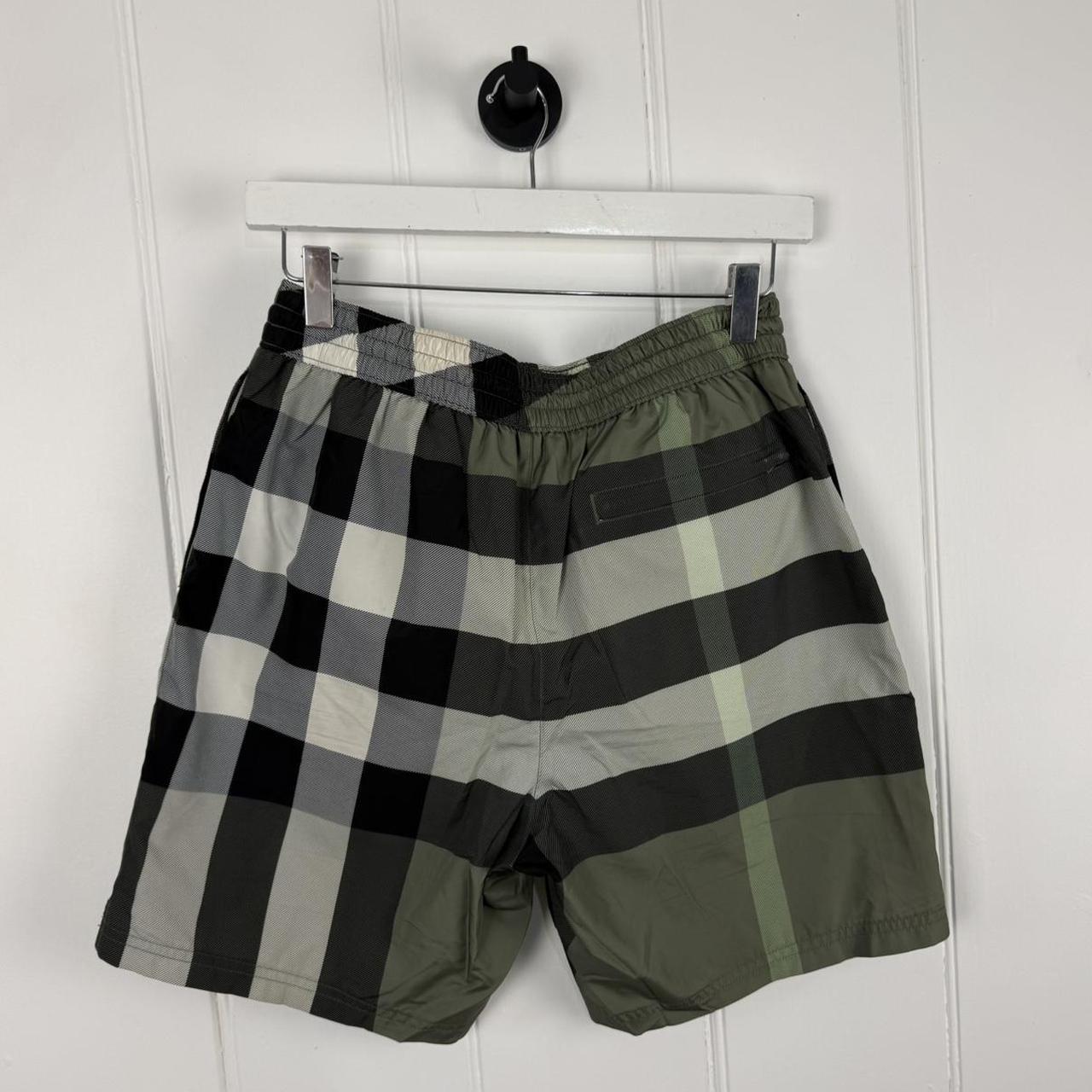 Burberry Tartan Logo Swim Shorts (S)