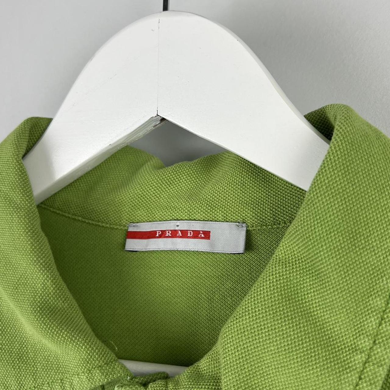 00’s Prada Sport Logo Polo Shirt (L)