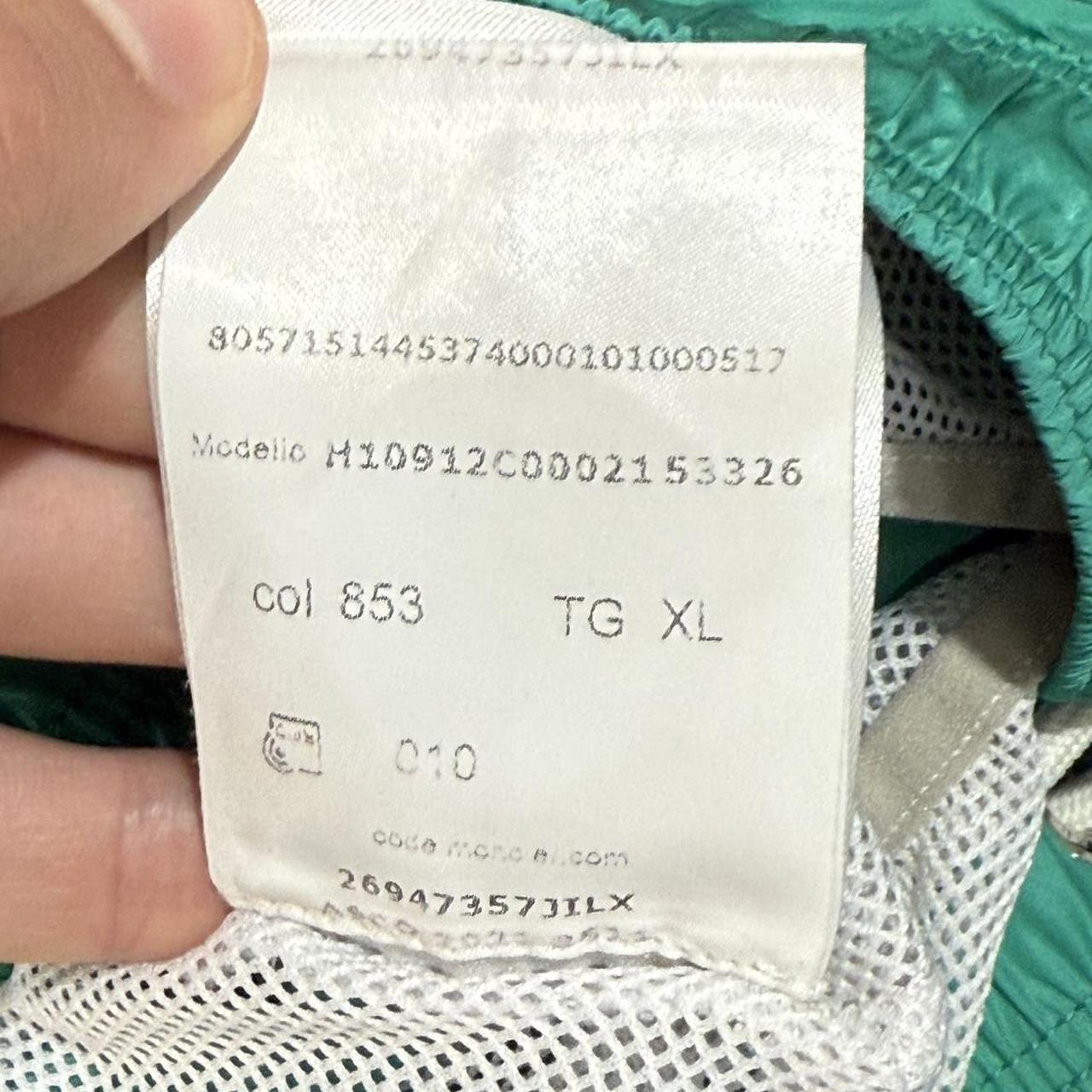 Moncler Logo Shorts Teal blue (XL)