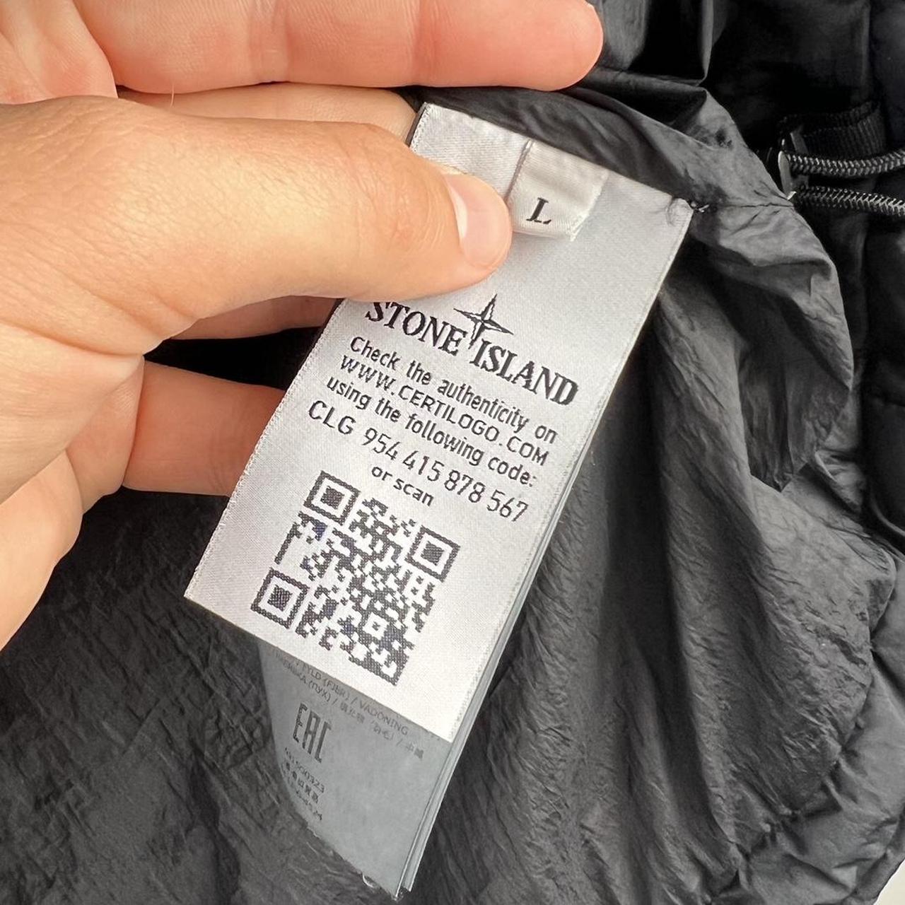 Stone Island Crinkle Reps Padded Gilet / Vest (L)