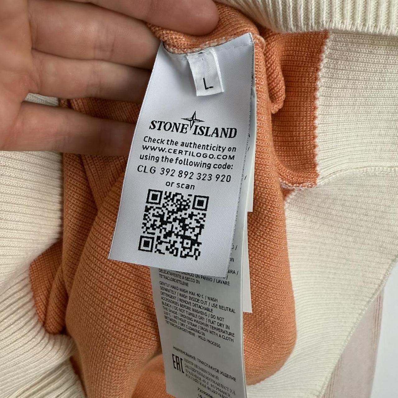 Stone Island Shadow Project Ribbed Jumper (L)