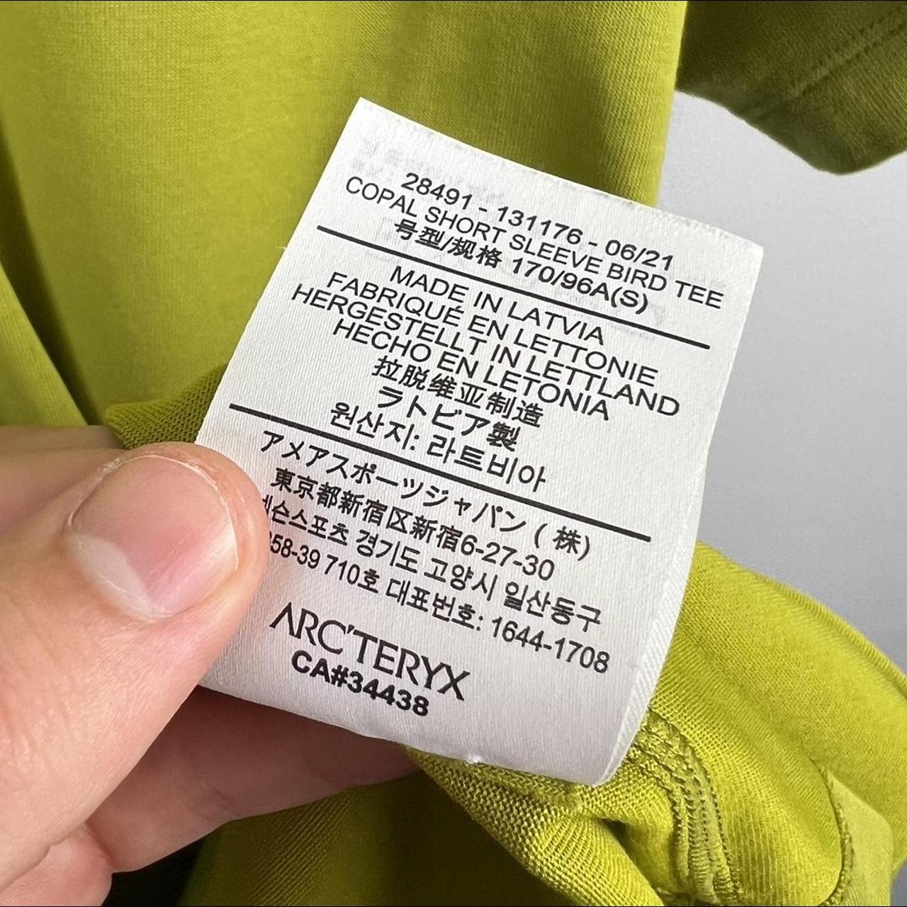 Arcteryx Copal Bird Logo T Shirt (S/M)