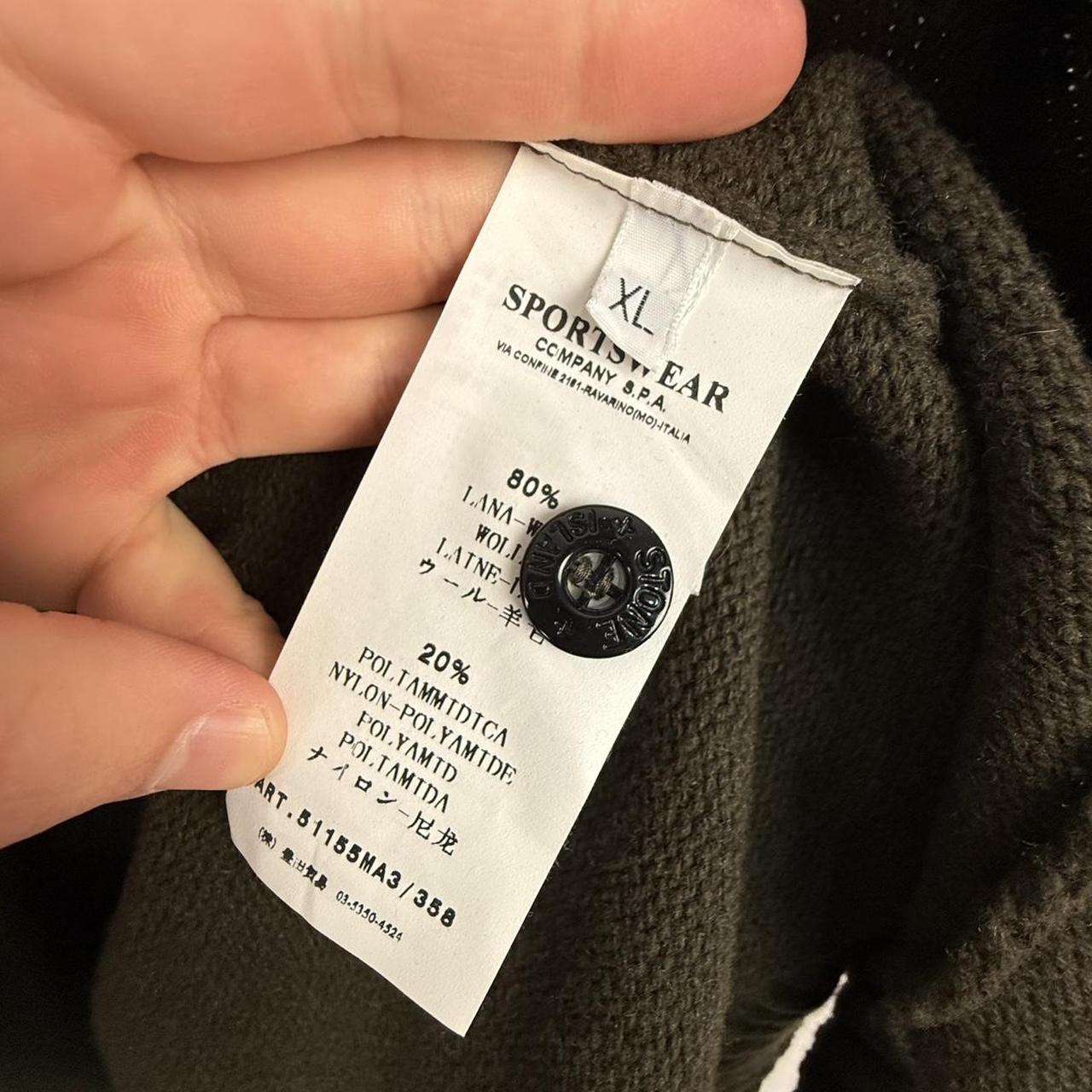 Stone Island Knitted Full Zip Hoodie (XL)