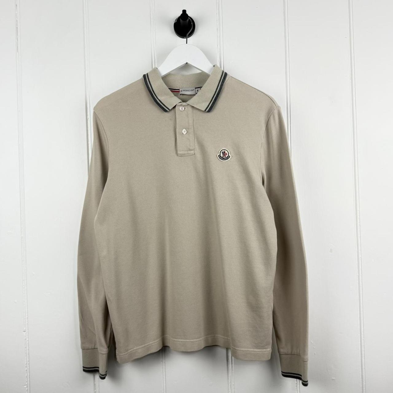 Moncler Longsleeve Polo Shirt (M)