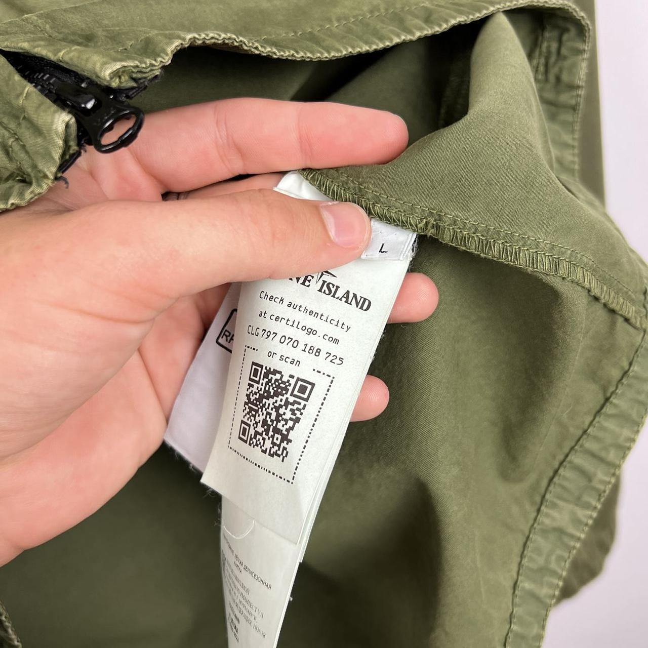 Stone Island Zip Over Shirt (L)
