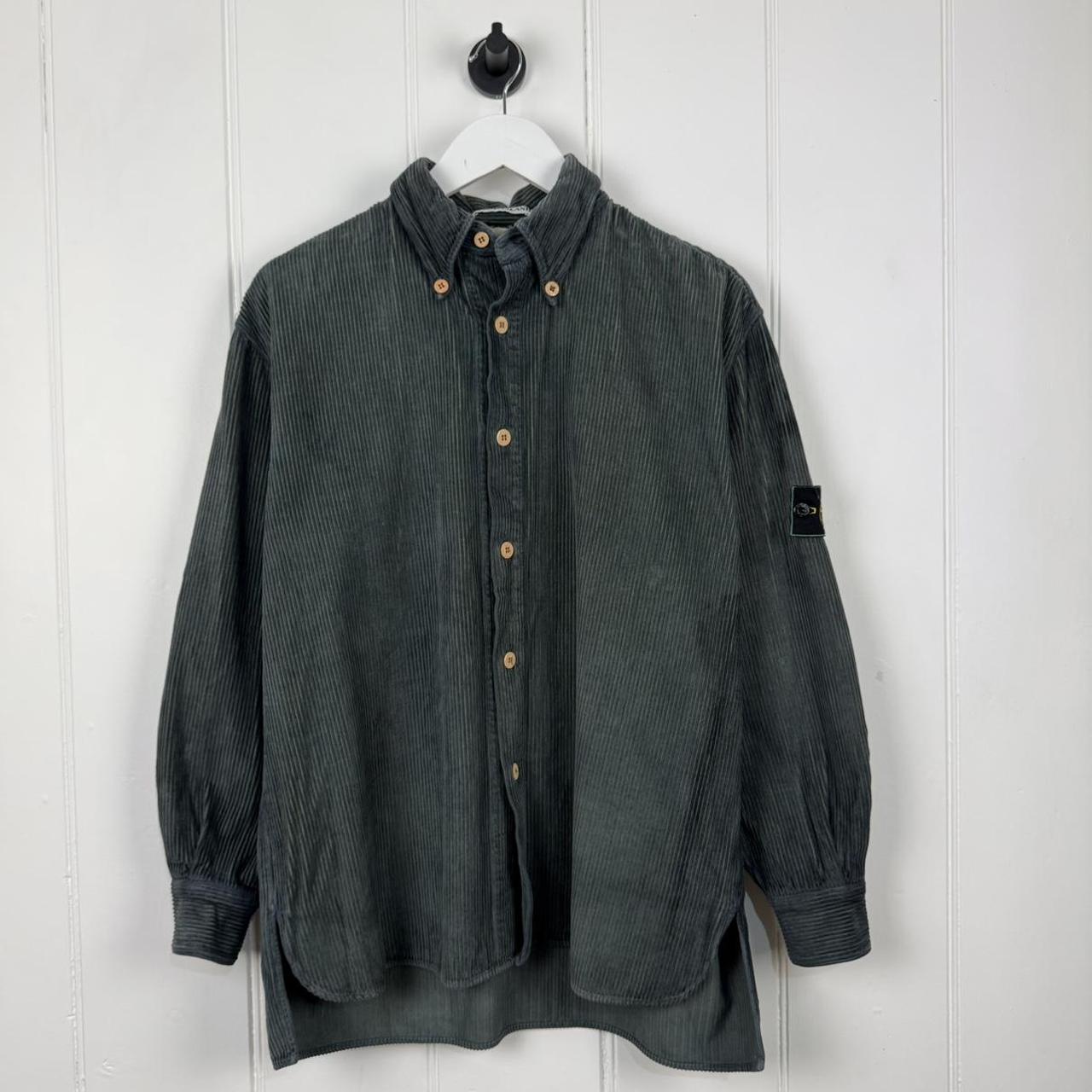 Stone Island 1993 Jumbo Corduroy Over Shirt (M)